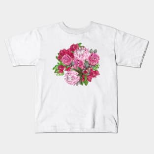 Protea Arrangement Kids T-Shirt